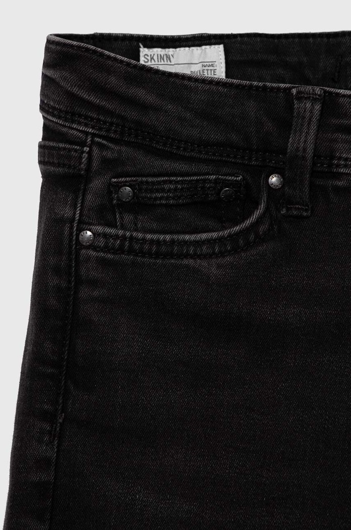 DÍVKA Dětské rifle Pepe Jeans Pixlette PG201542VS1 černá