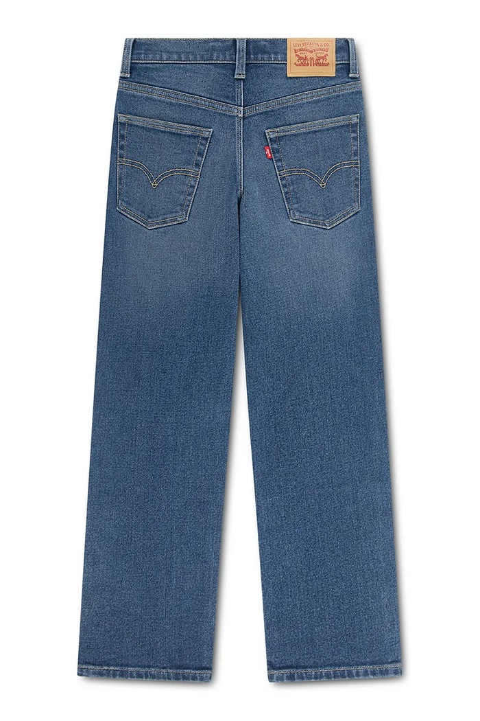 Levi's loose traperice za djecu STAT LOOSE TAPER JEANS 9ED516 mornarsko plava SS26