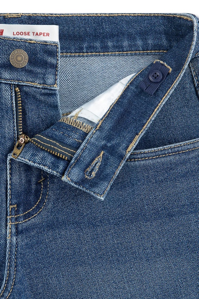 Levi's loose traperice za djecu STAT LOOSE TAPER JEANS mornarsko plava 9ED516