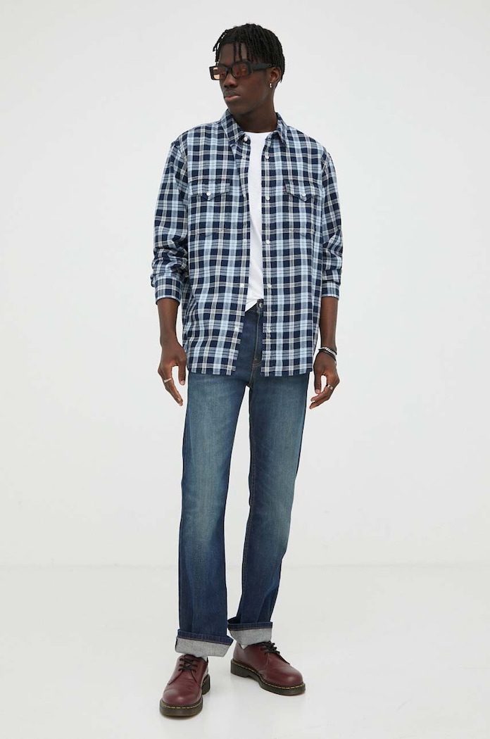 Дънки Levi's 527 SLIM BOOT CUT 527™ тъмносин 05527.0713