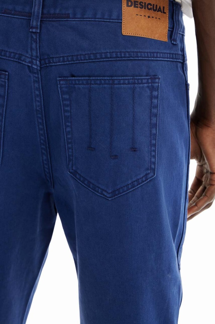 Oblečenie Rifle Desigual 23WMDD03 tmavomodrá