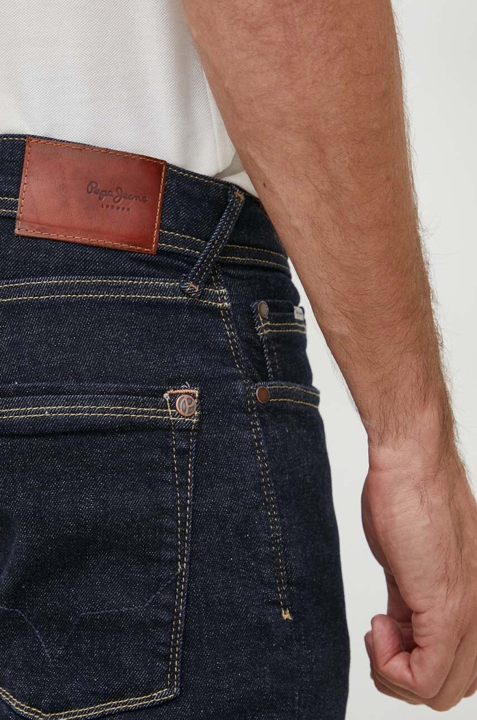Pepe Jeans jeansy STANLEY granatowy PM206326AB0.000