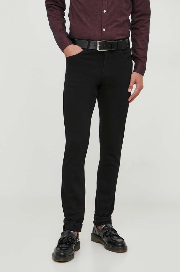 Sisley jeansy czarny 4FRTSE01W.800