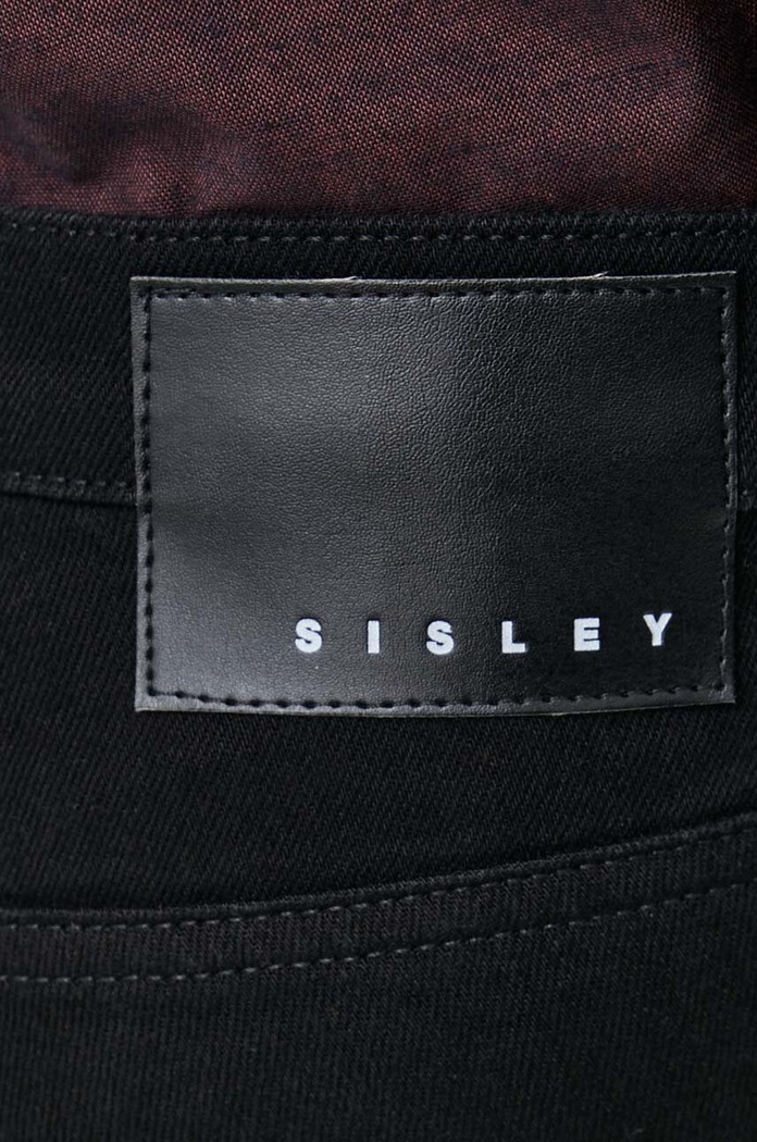 Sisley jeansy czarny 4FRTSE01W.800