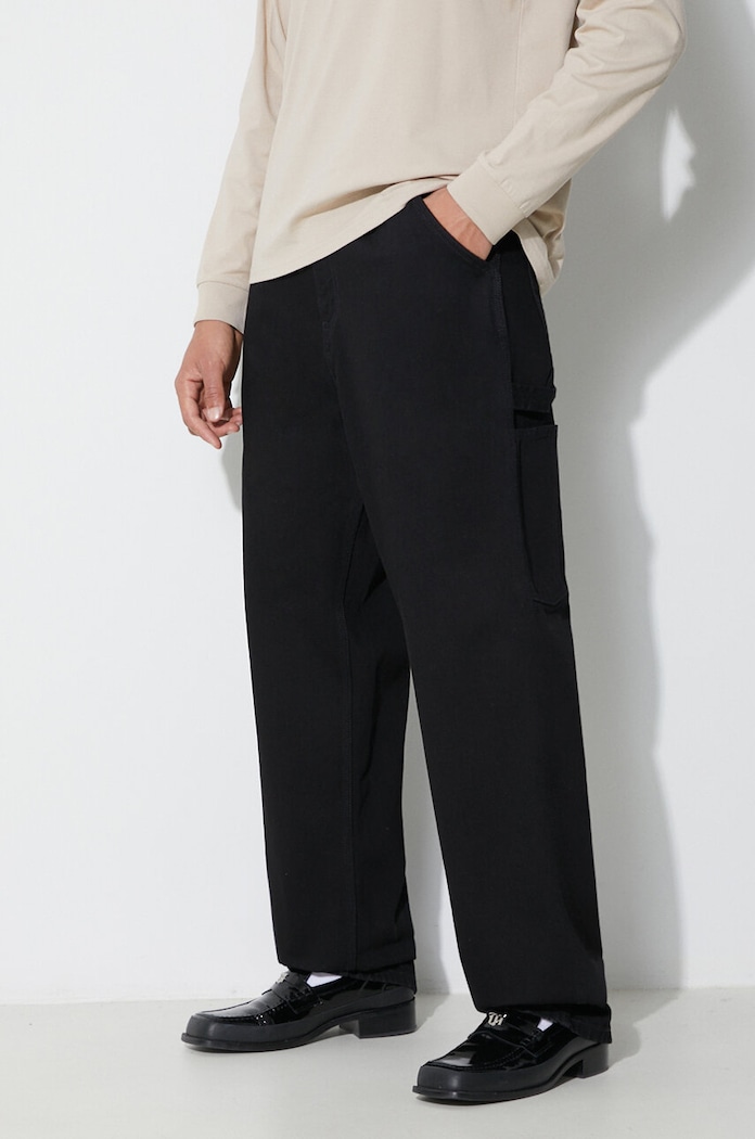Carhartt WIP jeansy Single Knee Pant czarny I032024.8902