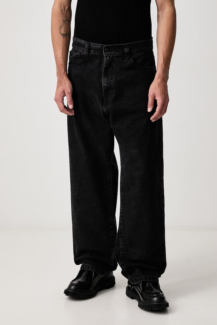 Carhartt WIP Джинси tapered чоловічі Landon Pant чорний I030468.8906