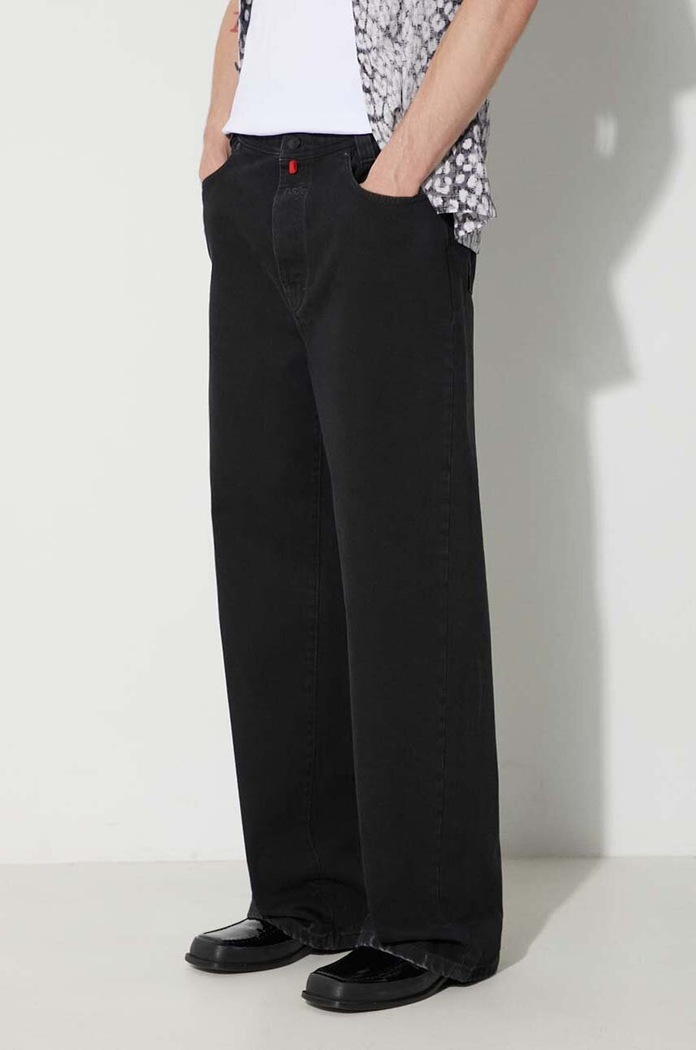 Джинсы 032C чёрный FW23.W.3010