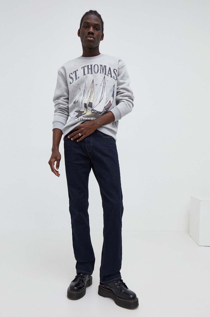 Hollister Co. jeansy KI331.3505.275 granatowy AW23