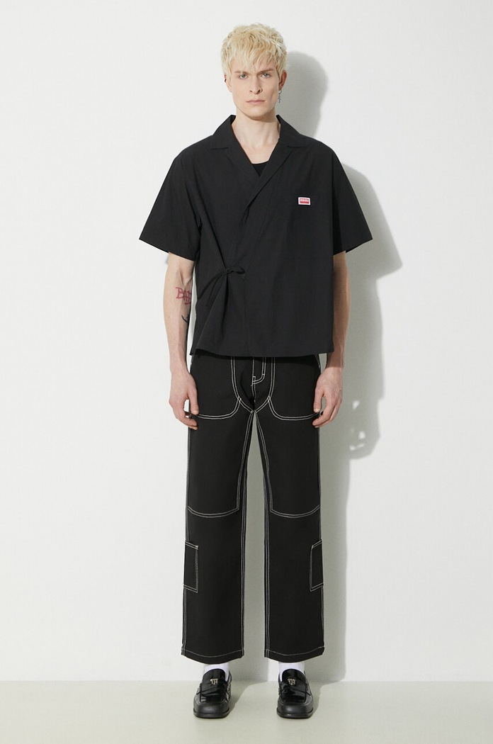 PLEASURES jeans Ultra Utility Pants P23W031.BLACK black AW23