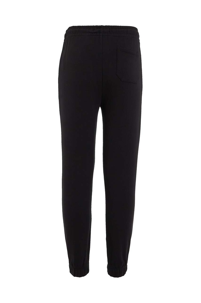 Αγορίστικα Παιδικό βαμβακερό παντελόνι Calvin Klein Jeans IB0IB01682.9BYX μαύρο