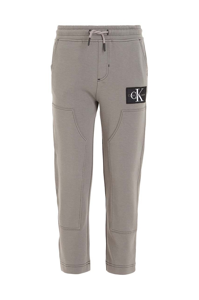 Παιδικό φούτερ Calvin Klein Jeans IB0IB01769.9BYX γκρί AW23