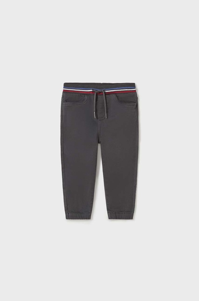 Mayoral spodnie dresowe niemowlęce jogger 2533.3D.Baby.9BYX szary AW23