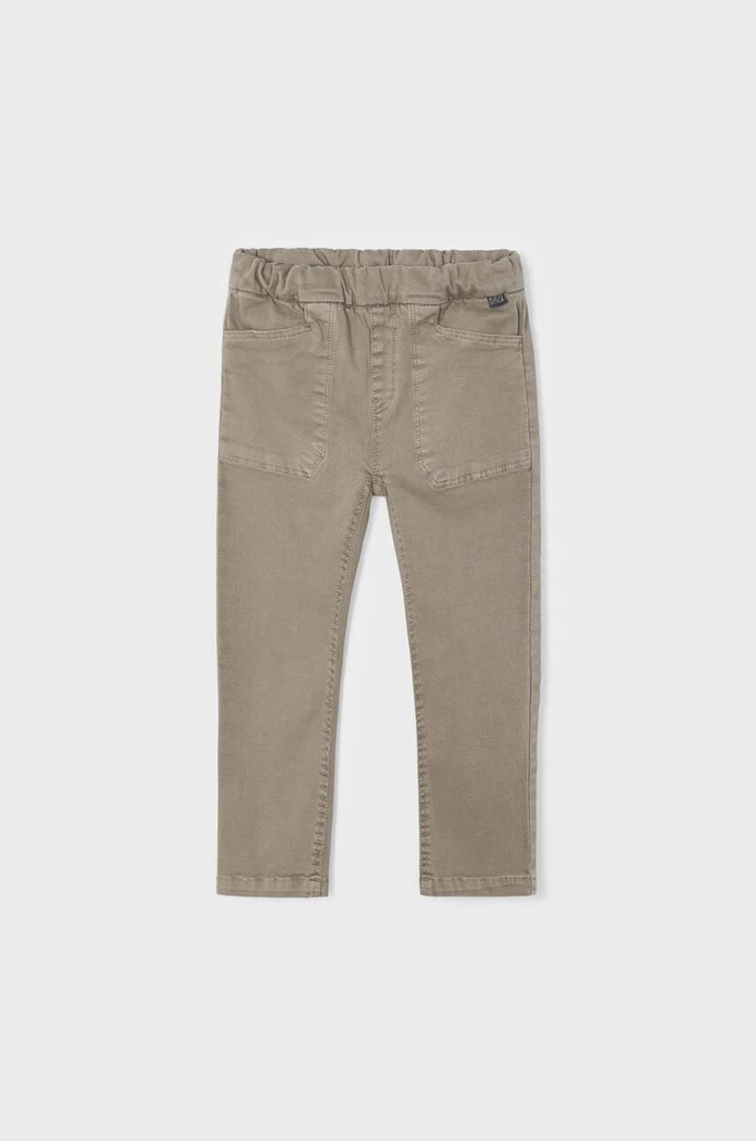 Dětské kalhoty Mayoral 4517.5D.Mini.9BYX hnědá AW23