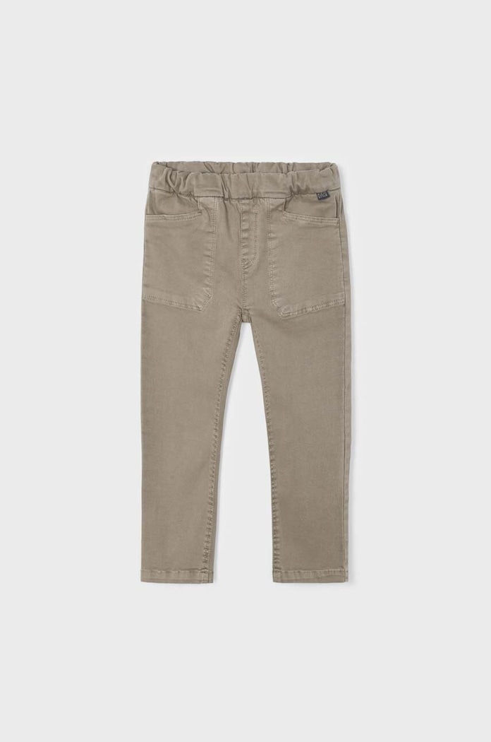 Dětské kalhoty Mayoral 4517.5D.Mini.9BYX hnědá AW23