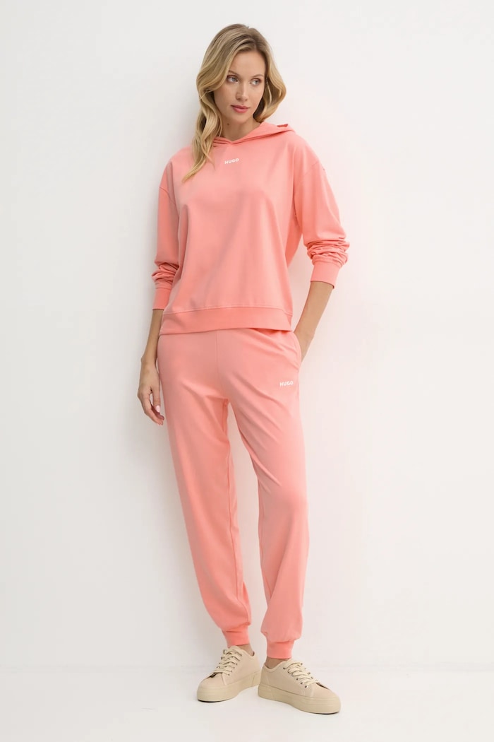Штаны лаунж HUGO SHUFFLE_PANTS 50490578 оранжевый AW25