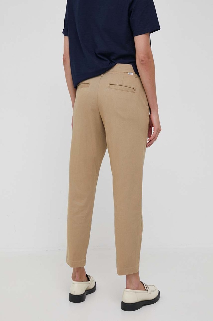 Oblečení Kalhoty Levi's A4673.0004 béžová