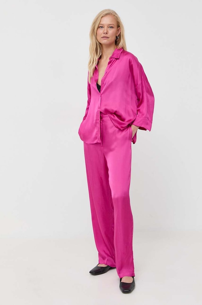Hlače MAX&Co. 71340523 roza AW23