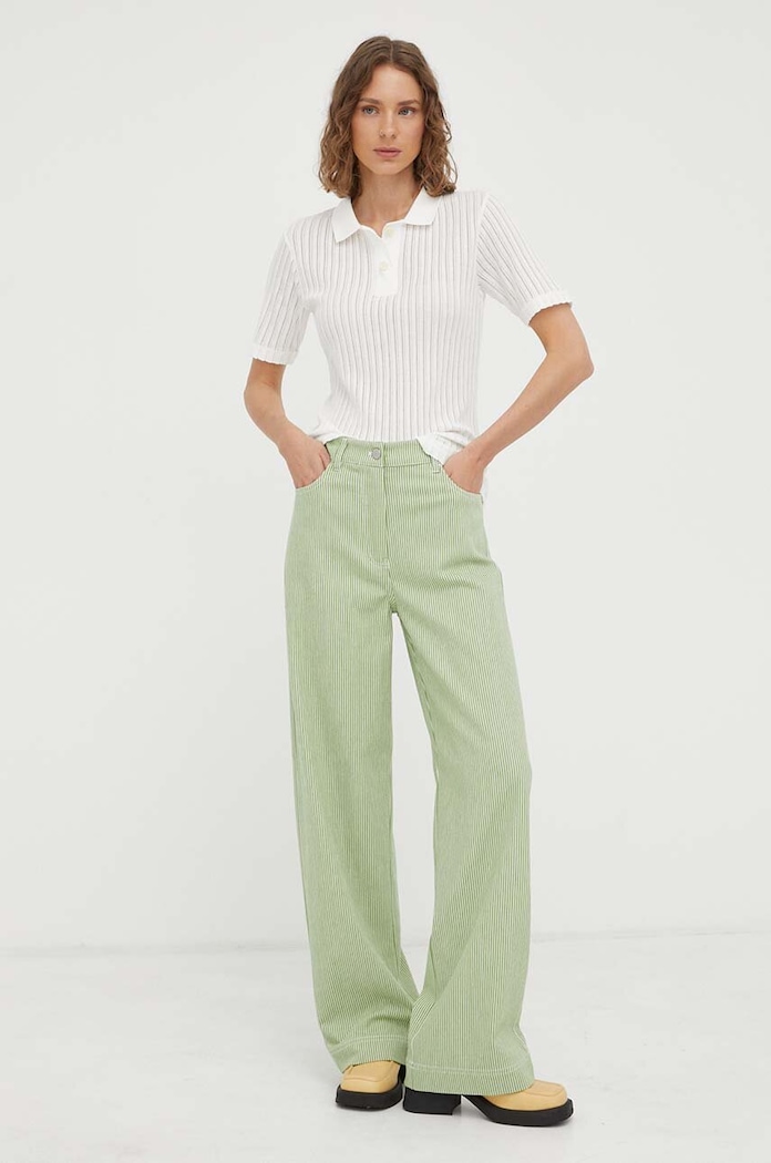 Remain spodnie 5006642796 zielony AW23