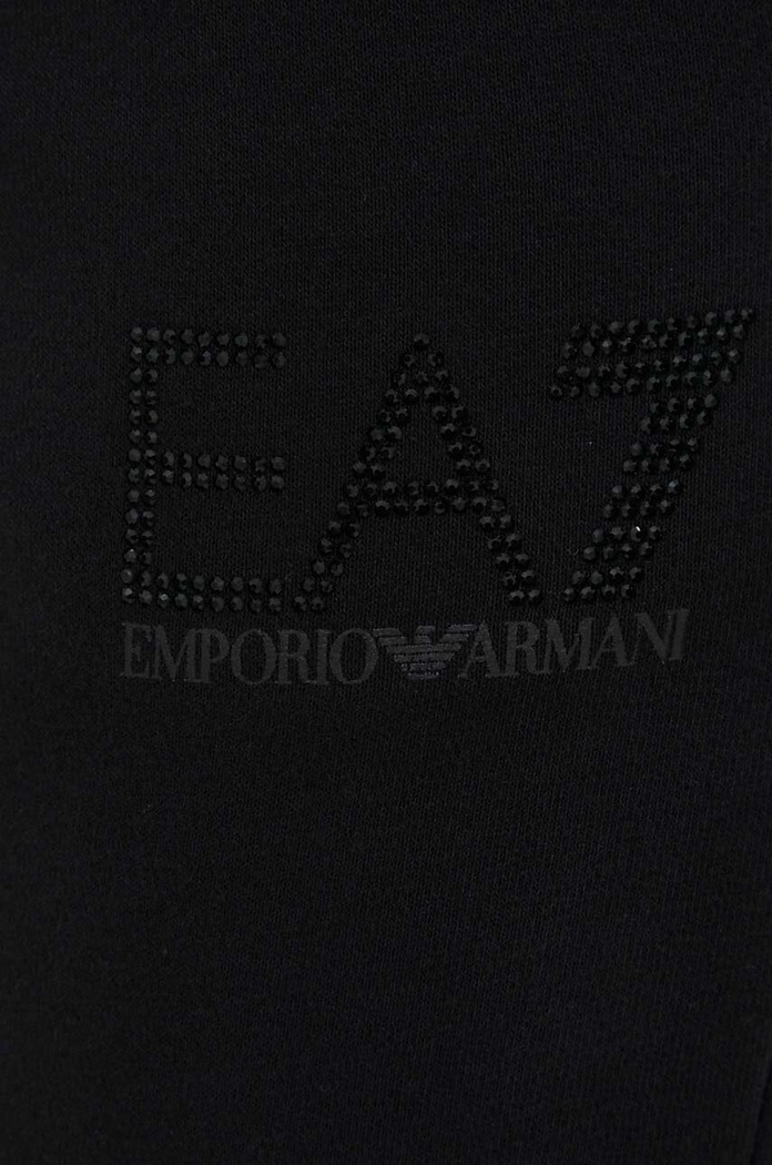 EA7 Emporio Armani melegítőnadrág fekete 6RTP70.TJRRZ