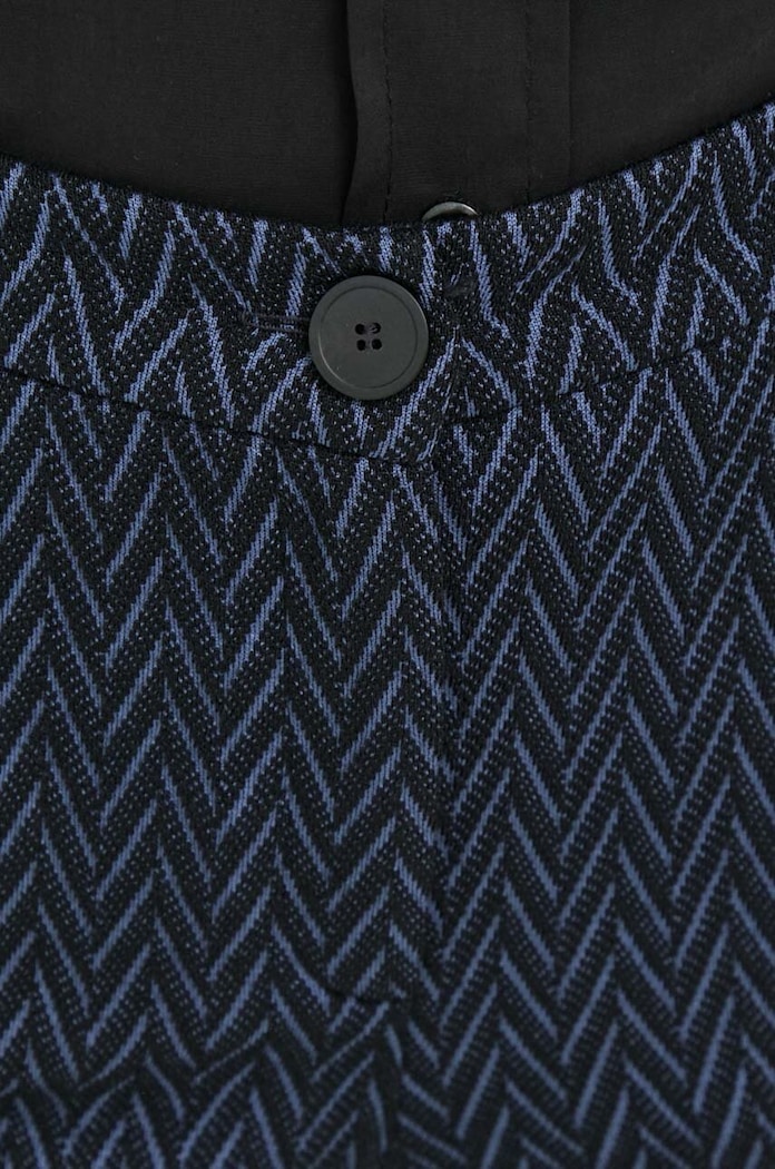 Nohavice s prímesou vlny Emporio Armani tmavomodrá 6R2P8F.2JGLZ