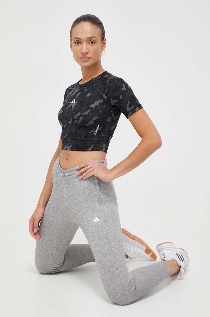 Tréninkové kalhoty adidas Performance Game and Go IM2680 šedá AW23
