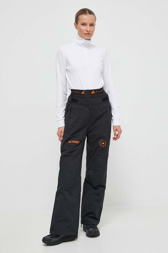 Hlače outdoor adidas by Stella McCartney x TERREX True Nature IP1363 crna AW23