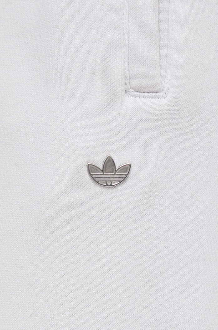 adidas Originals pantaloni de trening din bumbac gri IL2379