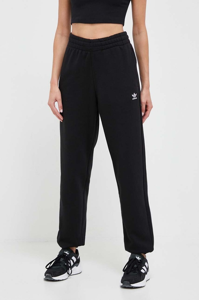 Tepláky adidas Originals pletenina černá IA6437