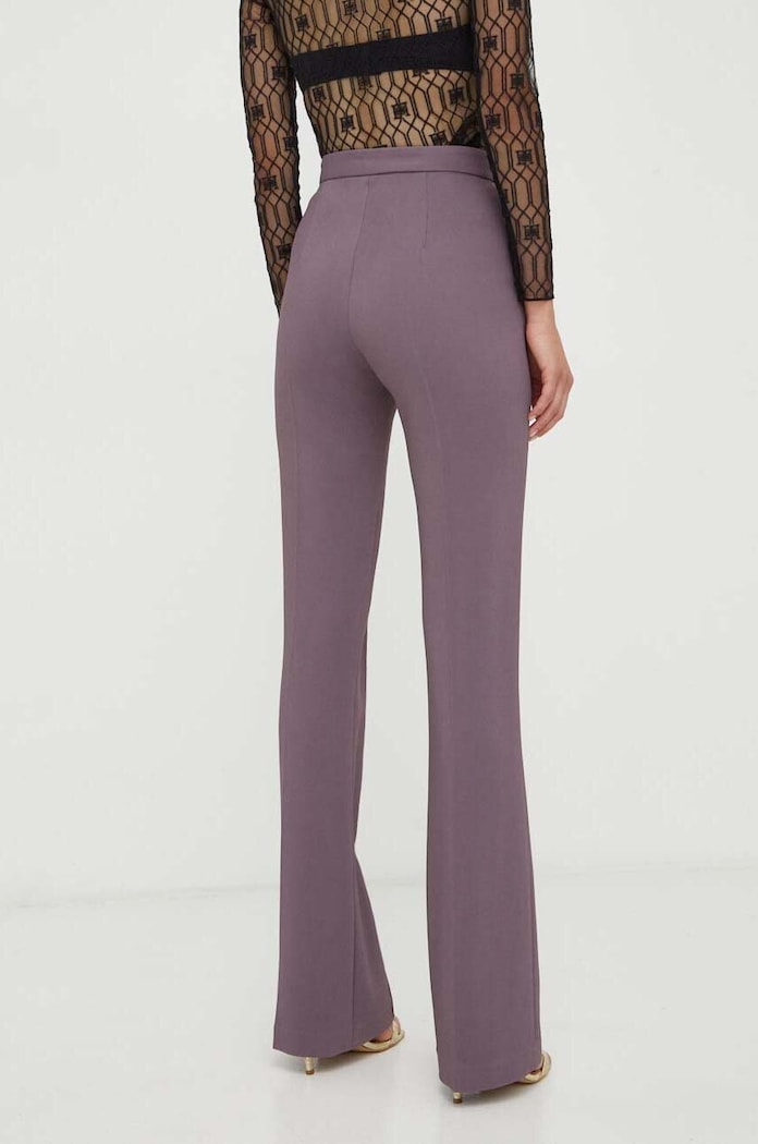 Oblečenie Nohavice Elisabetta Franchi PA02337E2 fialová