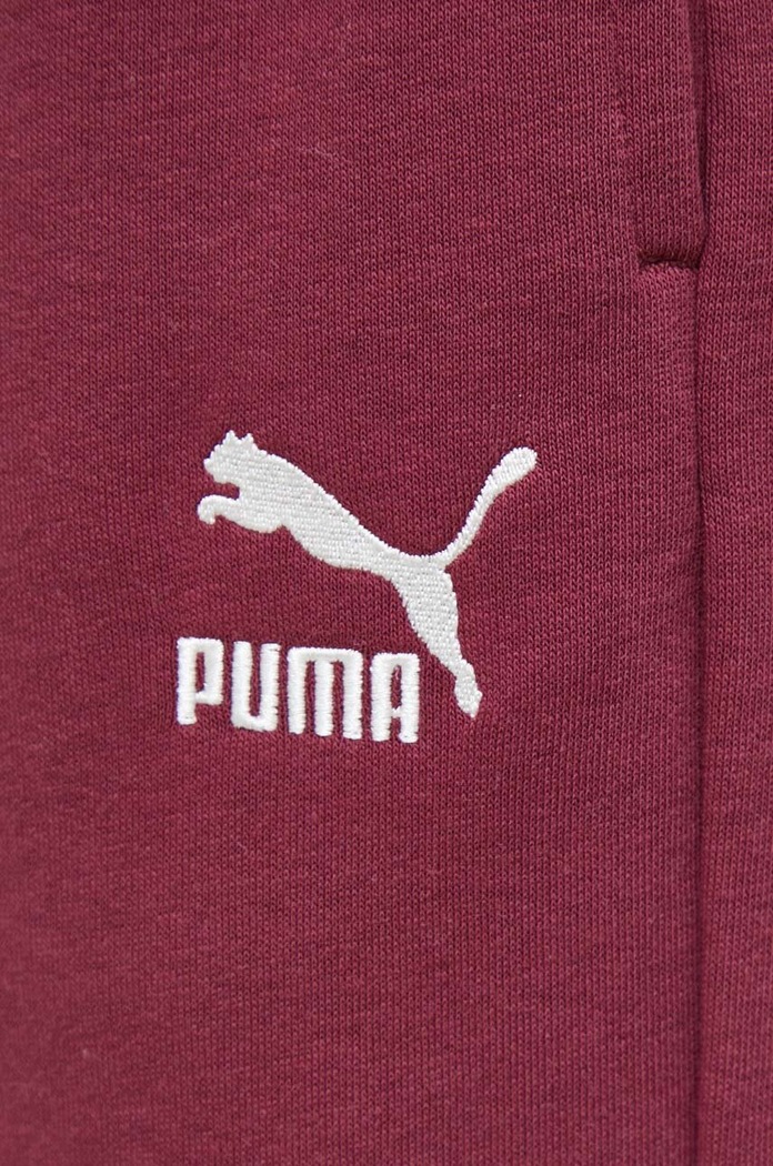 Pantaloni de trening Puma 621411 burgundia