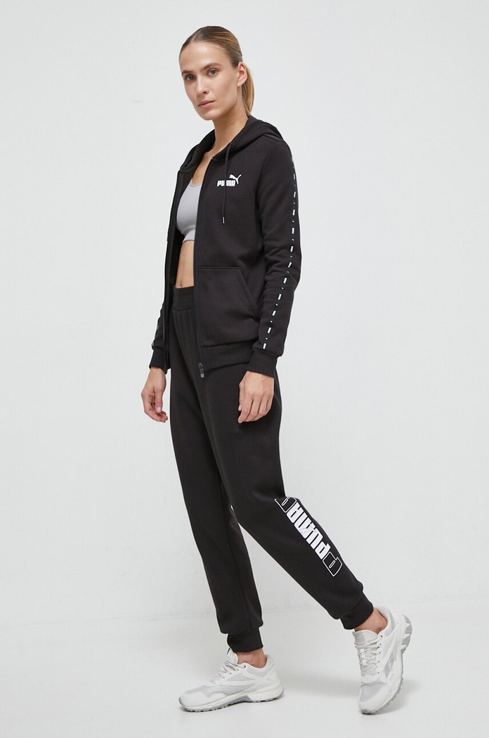 Παντελόνι φόρμας Puma ESS+ 675956 μαύρο AW23