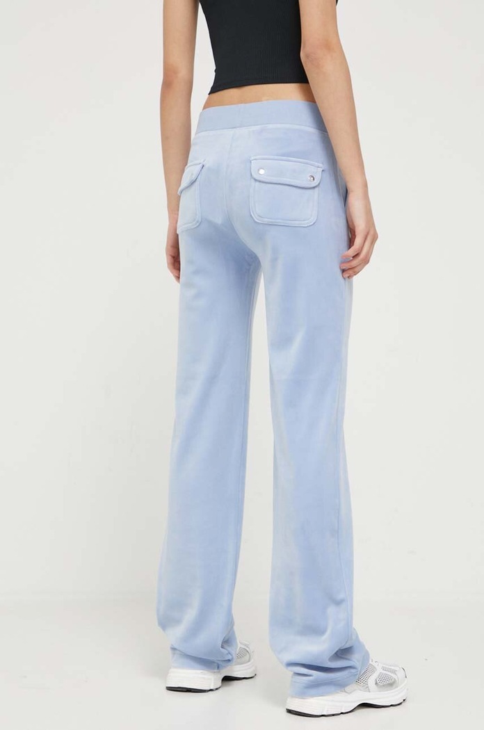 Odzież Juicy Couture spodnie dresowe Del Ray JCAP180.102 niebieski