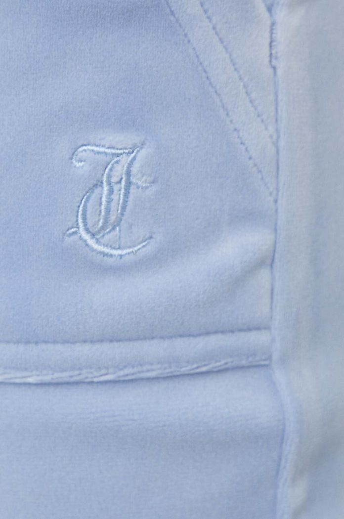 Juicy Couture spodnie dresowe Del Ray niebieski JCAP180.102