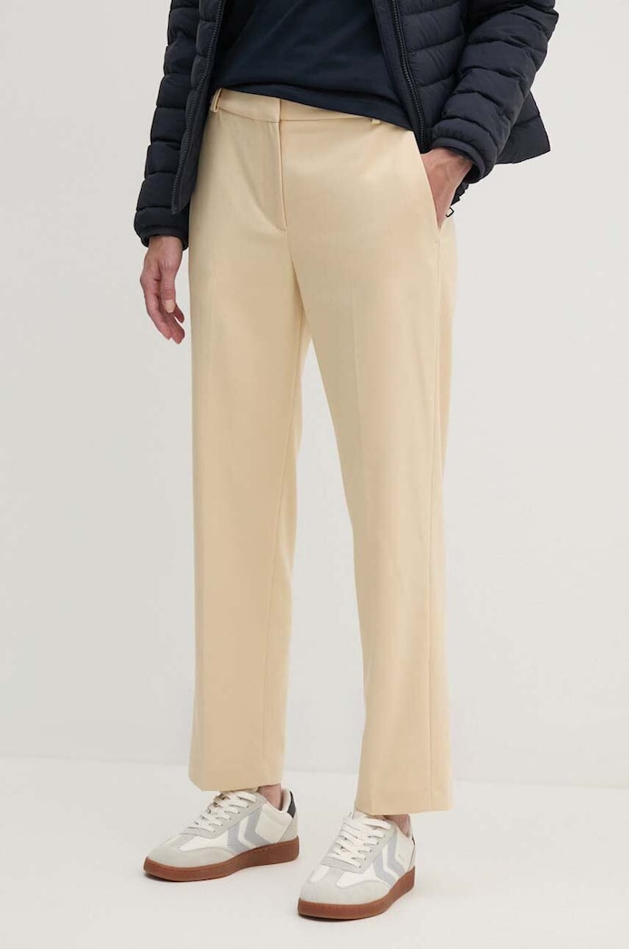 Tommy Hilfiger spodnie beżowy WW0WW39723