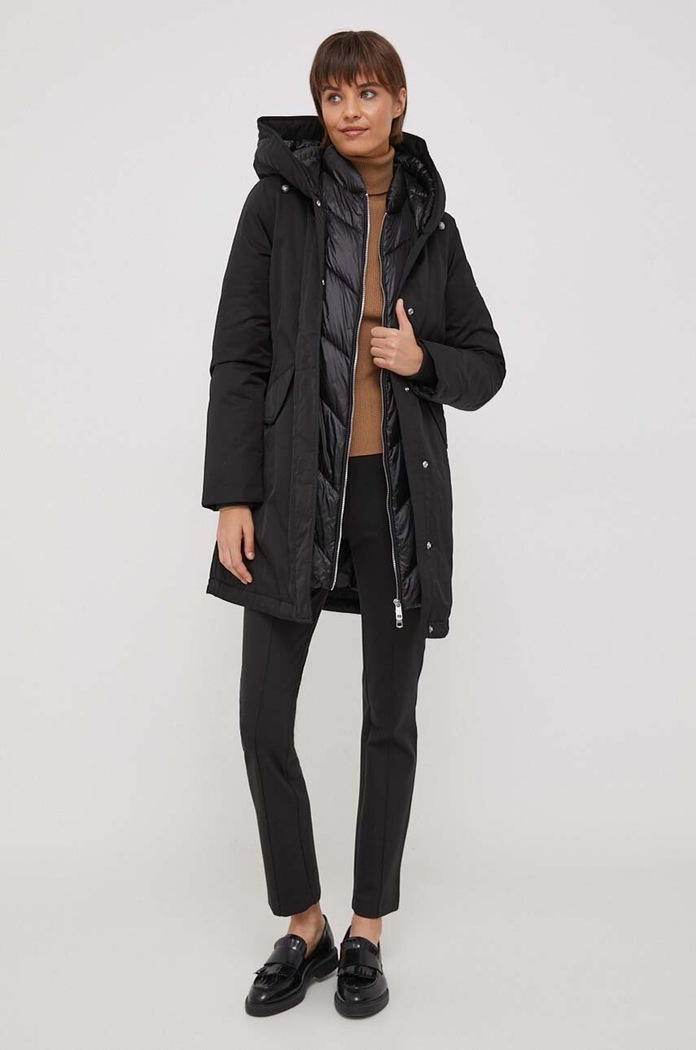 Панталон Tommy Hilfiger WW0WW39721 черен AW24