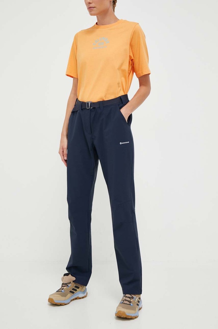 Outdoorové kalhoty Montane Terra Stretch Lite látka námořnická modř FTSLR15