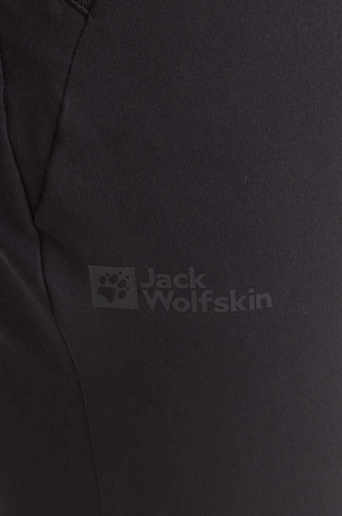 Jack Wolfskin spodnie outdoorowe Geigelstein czarny 1507741