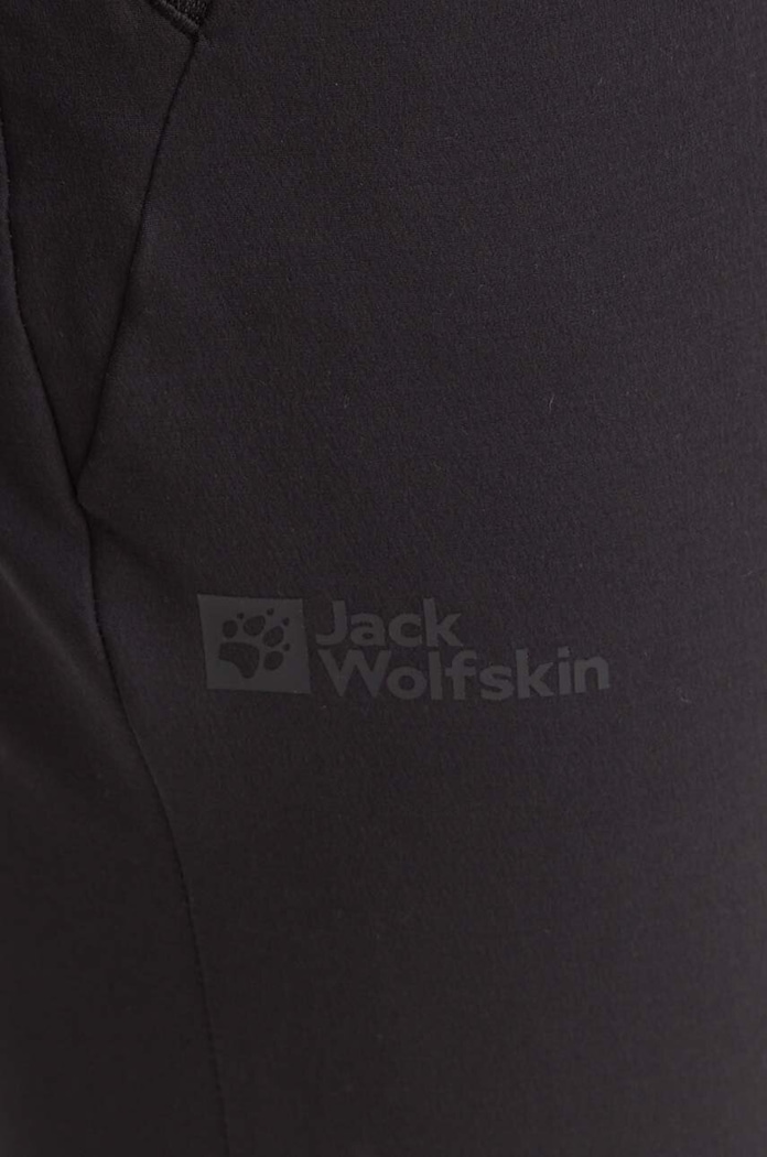 Jack Wolfskin spodnie outdoorowe Geigelstein czarny 1507741