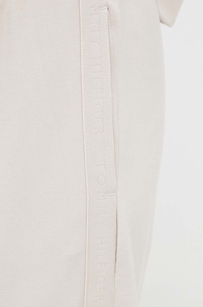 Tommy Hilfiger spodnie lounge beżowy UW0UW04771
