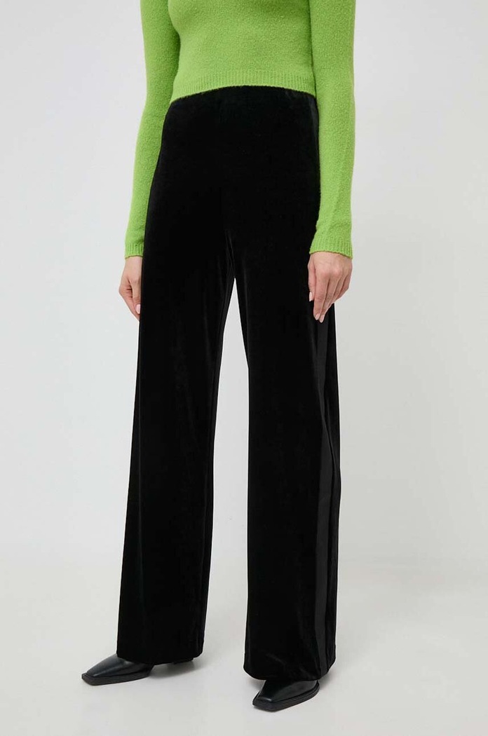 MAX&Co. spodnie z elastanem czarny 77840923