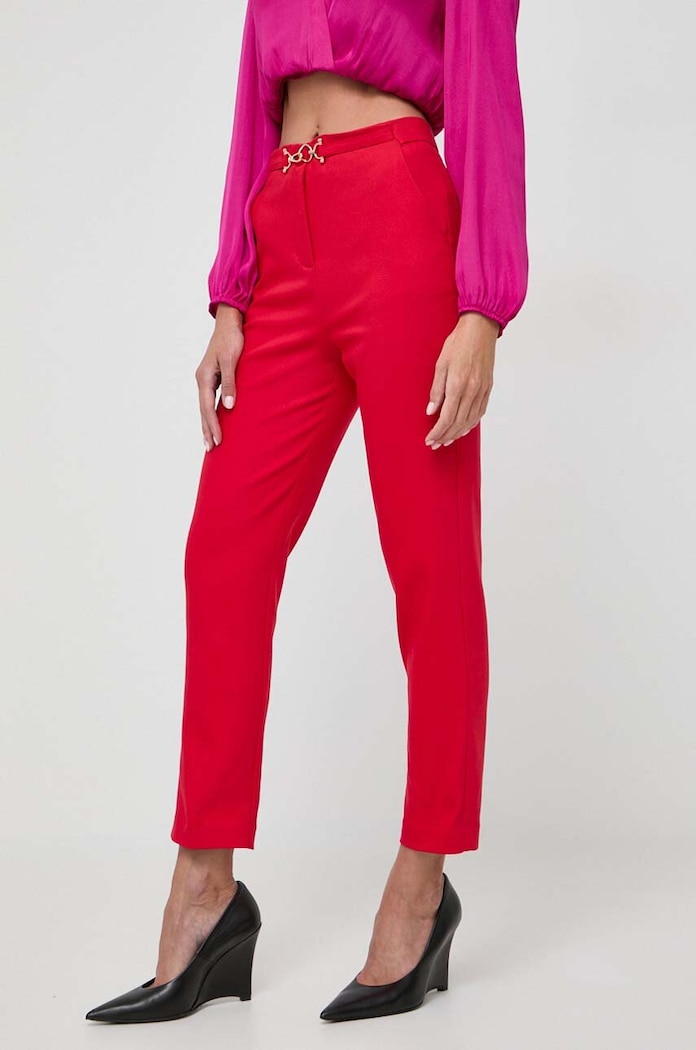 Morgan spodnie POTIL.F.RED czerwony AW23