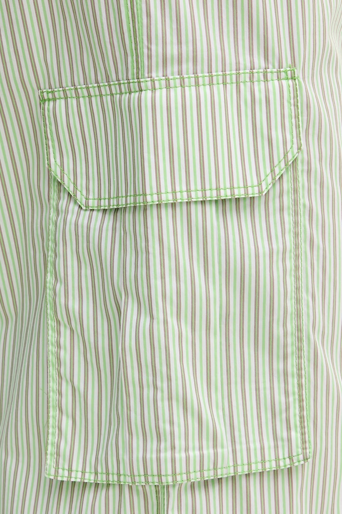 Stine Goya pantaloni in cotone Fatuna verde SG5146