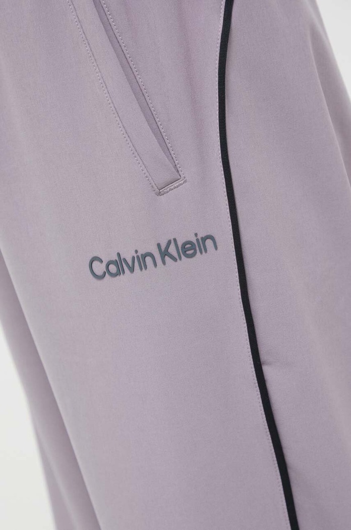 Calvin Klein Performance pantaloni da allenamento violetto 00GWF3P630