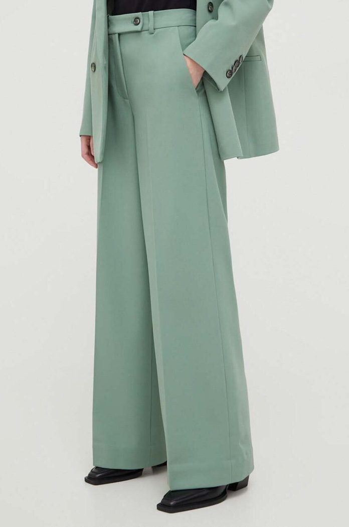 Lovechild pantaloni drept verde 5113485