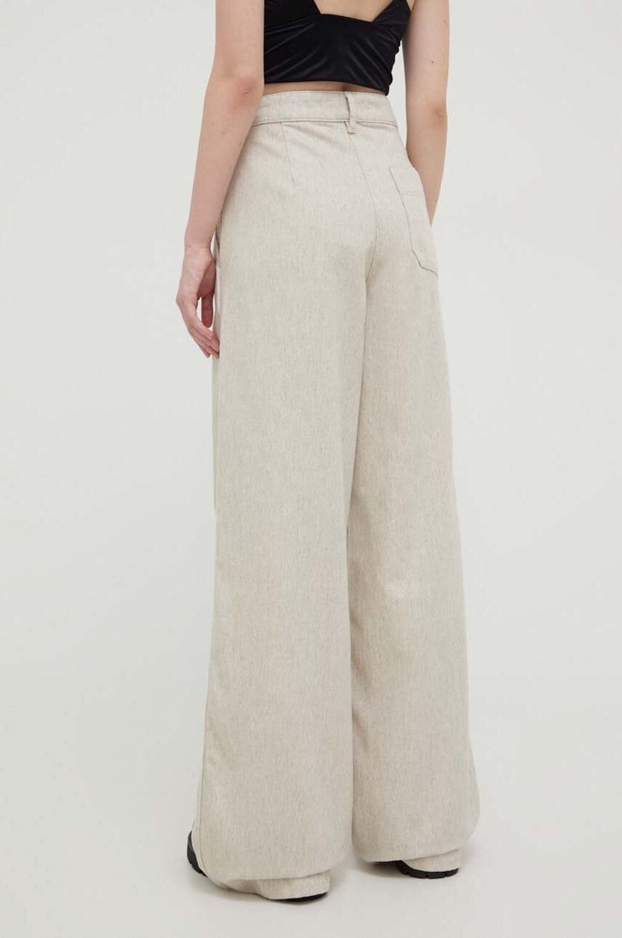 Îmbrăcăminte Lovechild pantaloni 5283493 bej