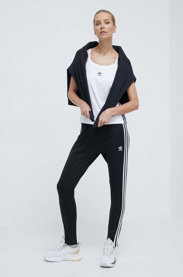 Tepláky adidas Originals SST Classic TP IK6600 černá SS24
