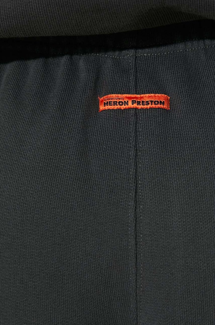 Heron Preston pantaloni da jogging in cotone Stfu Os Sweatpants nero HWCH006F23JER0011001
