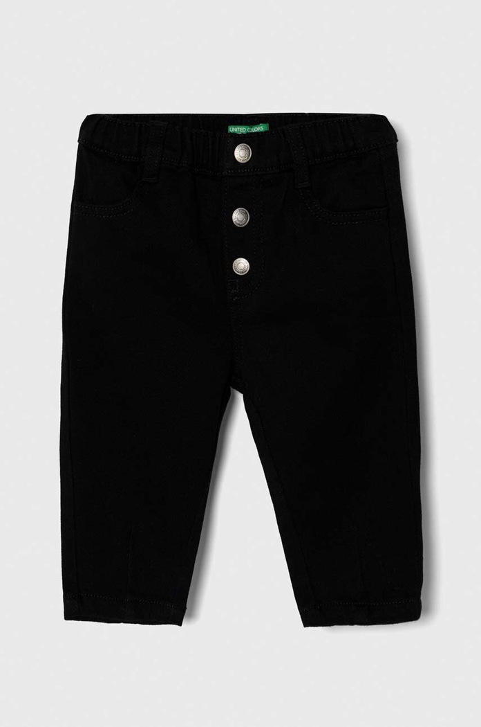 Traperice za bebe United Colors of Benetton bez uzorka crna 40GAGE01G.P.SEASONAL