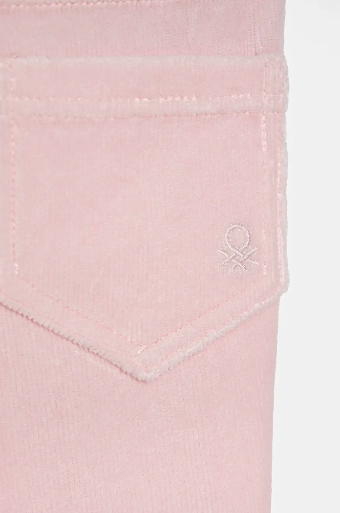 Dziewczynka United Colors of Benetton spodnie dziecięce 4DZBGE00L.P.SEASONAL różowy