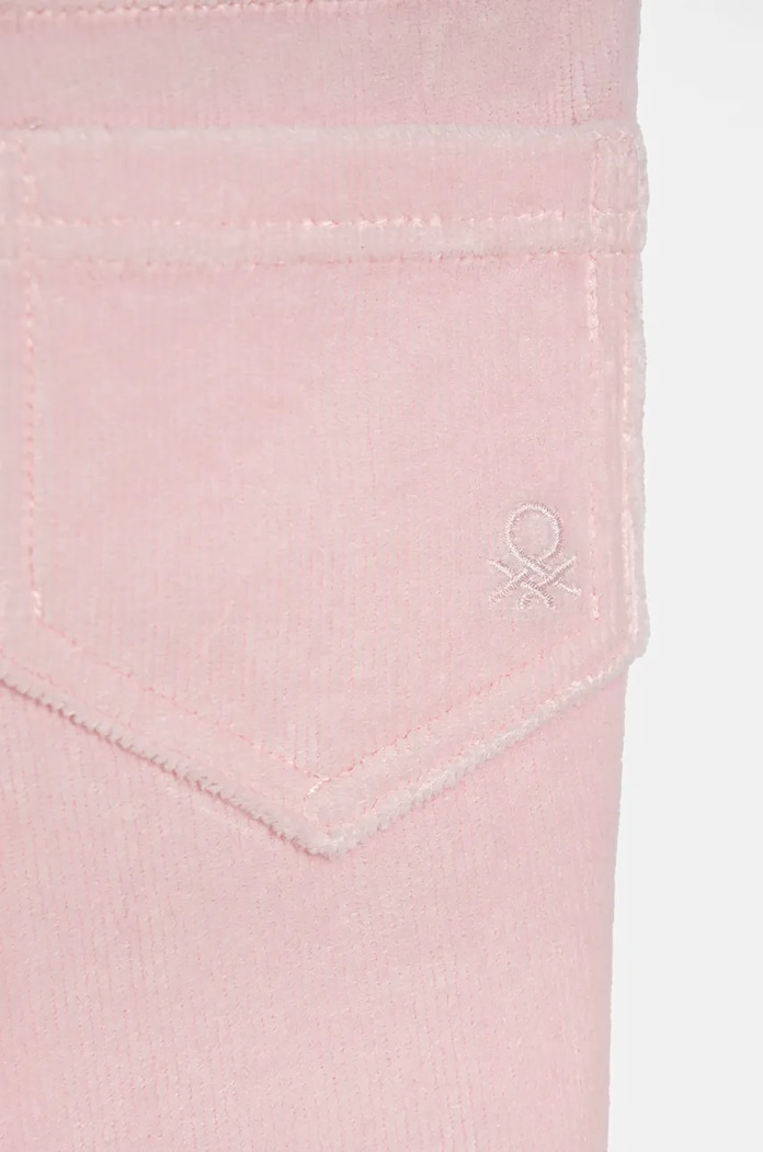 Dziewczynka United Colors of Benetton spodnie dziecięce 4DZBGE00L.P.SEASONAL różowy